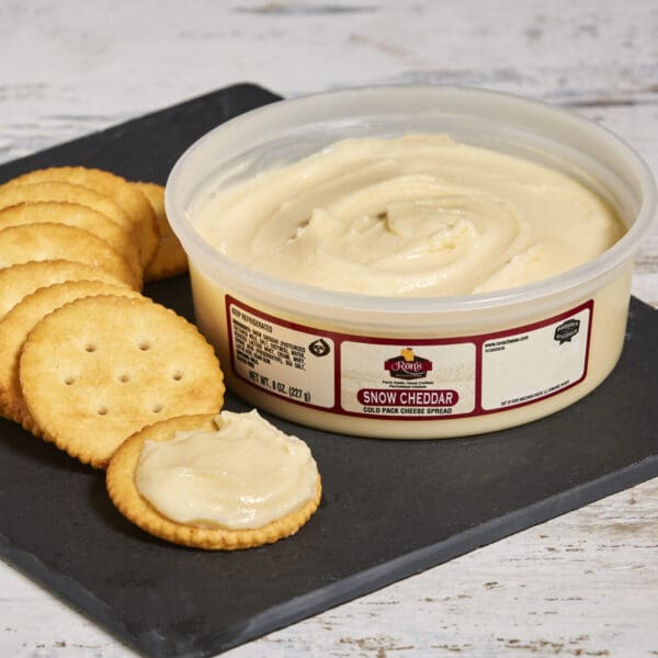 Ron's Wisconsin Cheese Snow Cheddar Spread