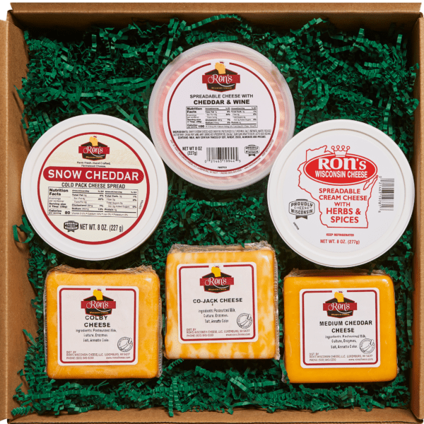 Ron's Wisconsin Cheese Wisconsin Favorites Cheese Gift Box